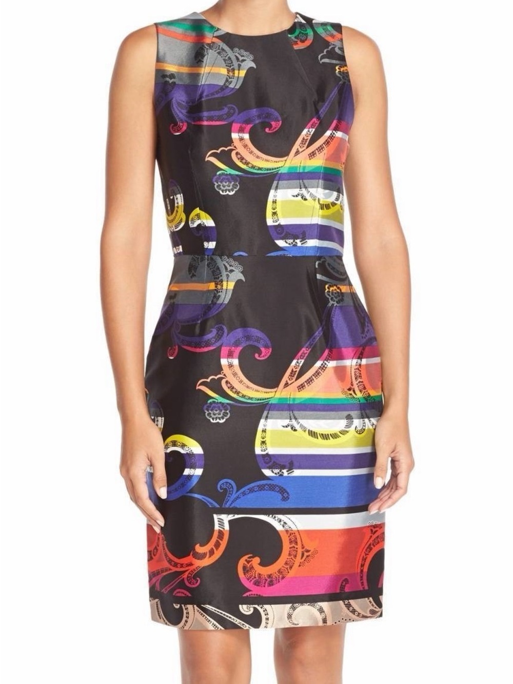 Trina Turk Kudson Sheath Dress Silk Blend Size 4